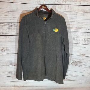 1611 - Bass Pro Shops Grey Fleece Pullover XL